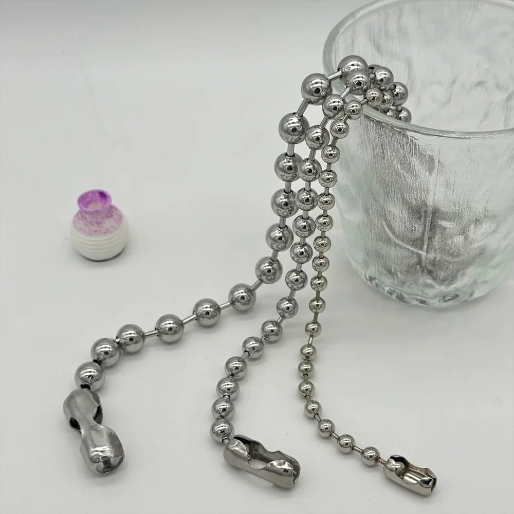 Collar de bolas de acero inoxidable de 6/8/10mm