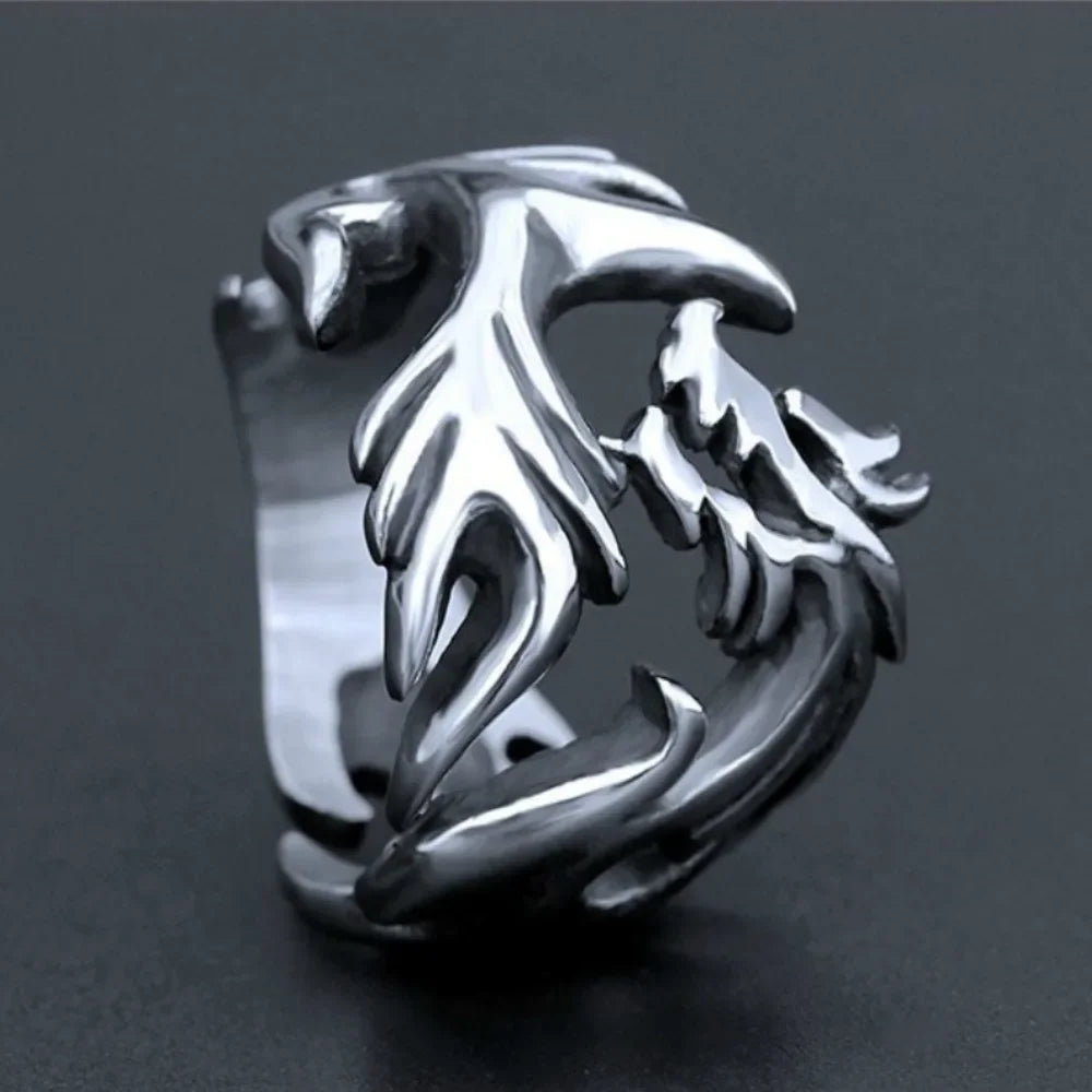 Anillo Dragón Ajustable