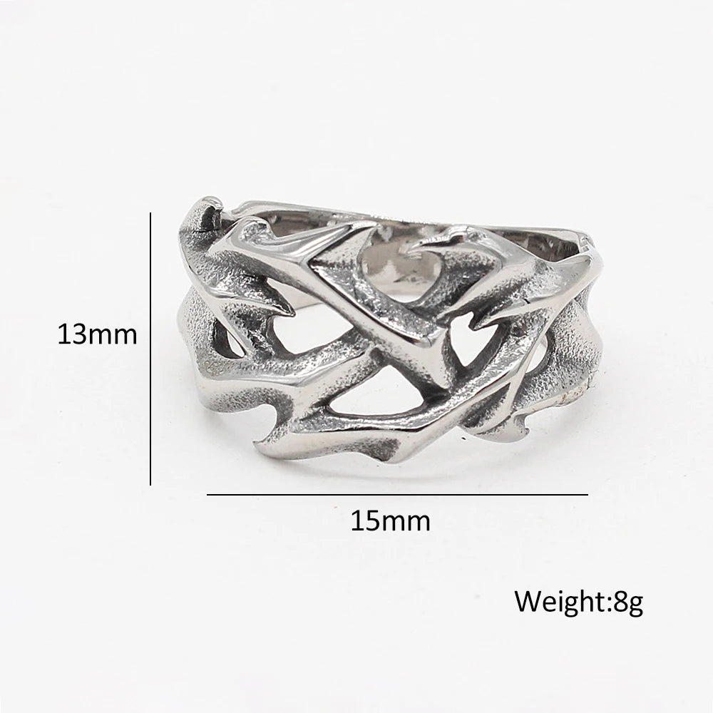Anillo corona de espinas