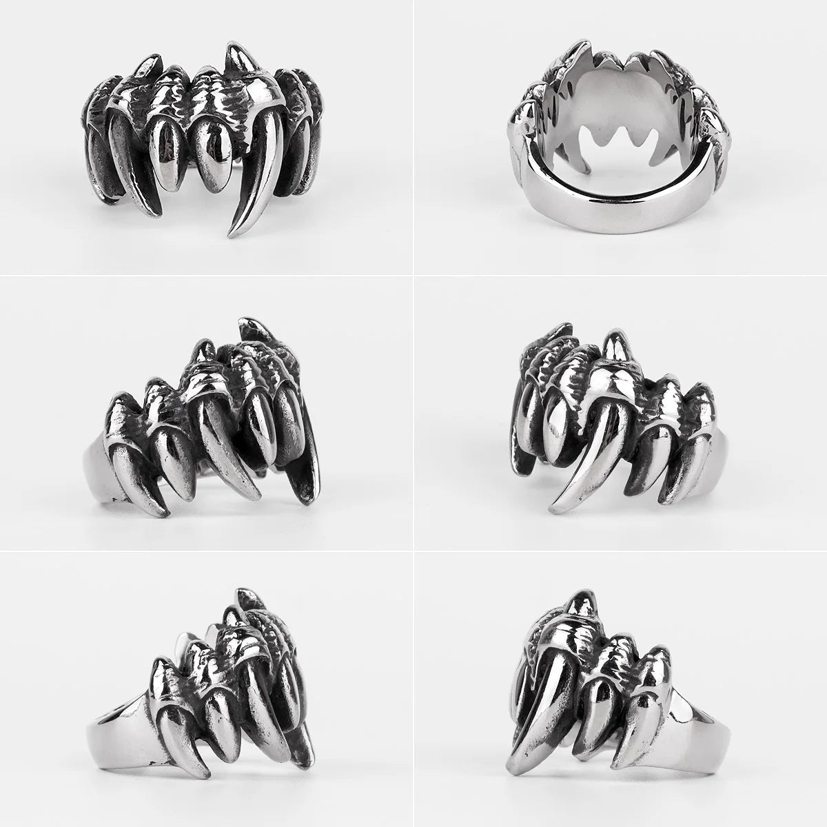 Anillo dientes de bestia