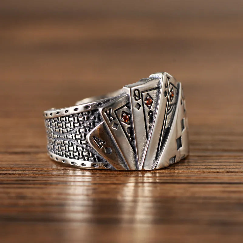 Anillo baraja de poker