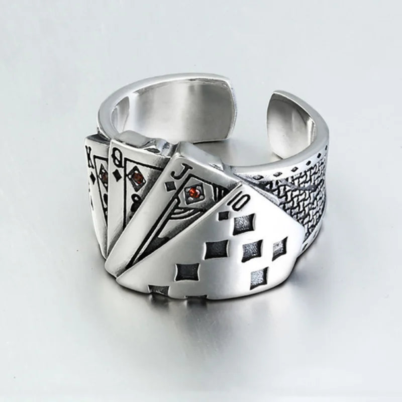 Anillo baraja de poker