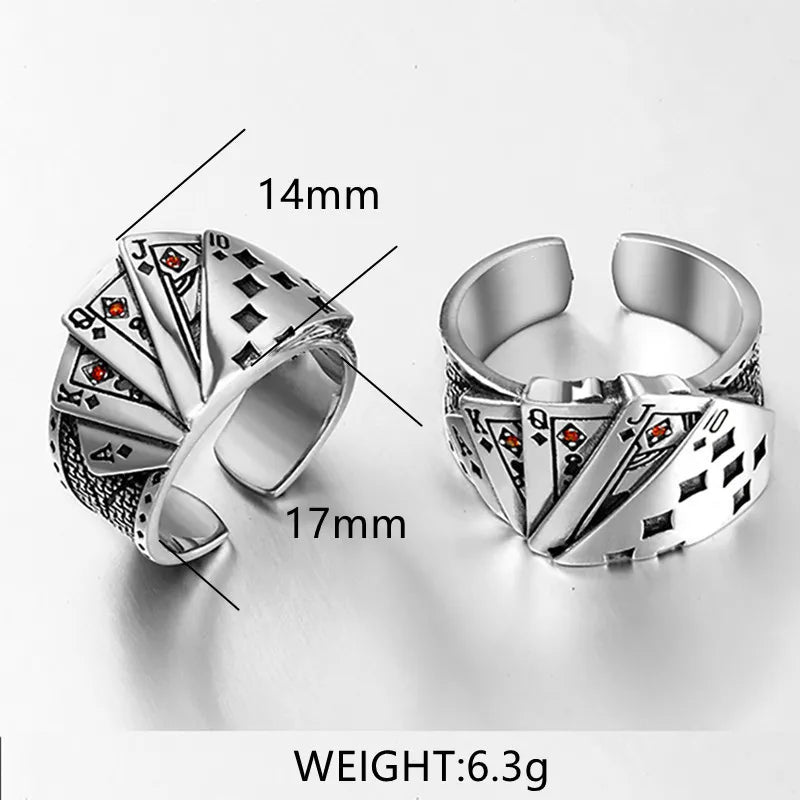 Anillo baraja de poker